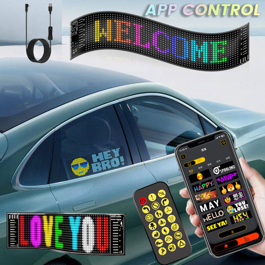 Pantalla RGB Flexible para Auto